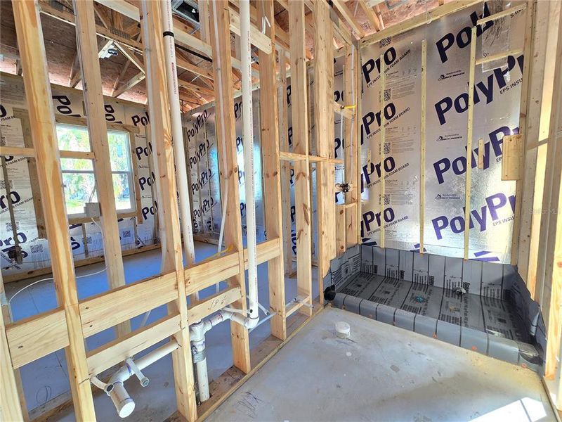 In-progress construction of a new home in , Clearwater, FL (Image 60).