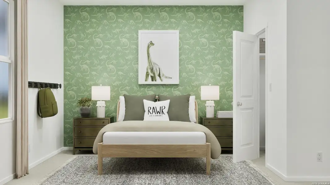 Furnished interior view inside a new home in Summerlin, San Antonio (Image 7).