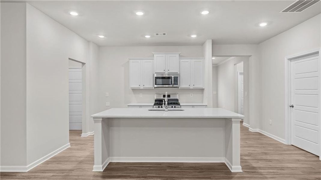 Furnished interior view inside a new home in Villages at Cedar Hill, Dallas (Image 34).