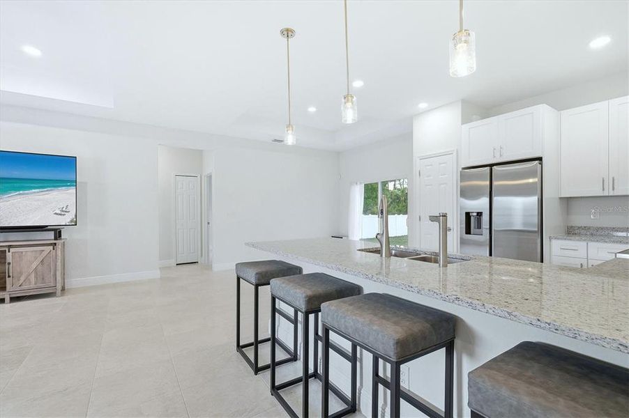 Furnished interior view inside a new home in , North Port (Image 7).