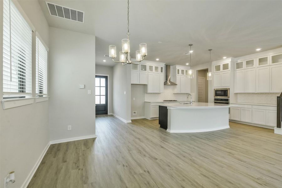 Furnished interior view inside a new home in Summer Place  35', Montgomery (Image 9).