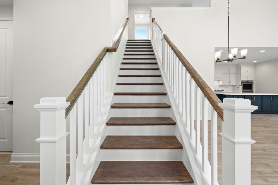 Representative unfurnished interior of a home built from the Palmetto by Riverside Homes in Mariposa at EverRange 40' Series, Jacksonville (Image 107).