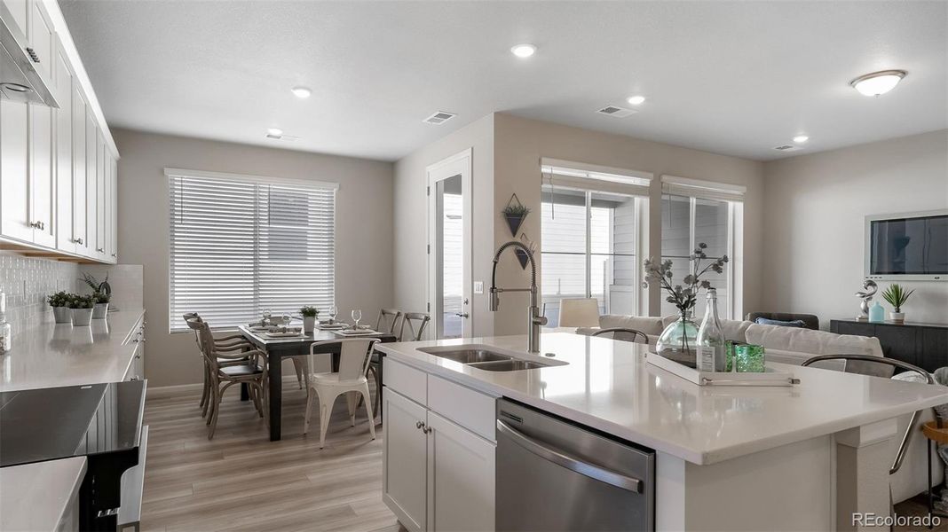 Furnished interior view inside a new home in , Aurora (Image 16).