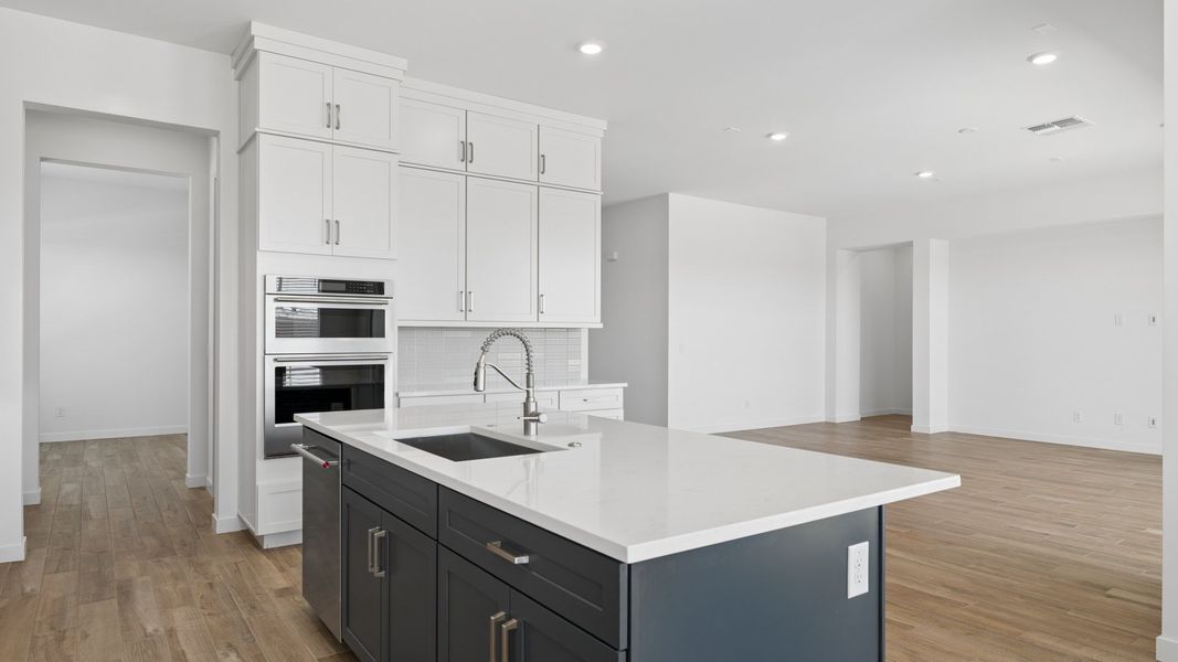 Furnished interior view inside a new home in The Ridge at Stone Butte, Phoenix (Image 6).