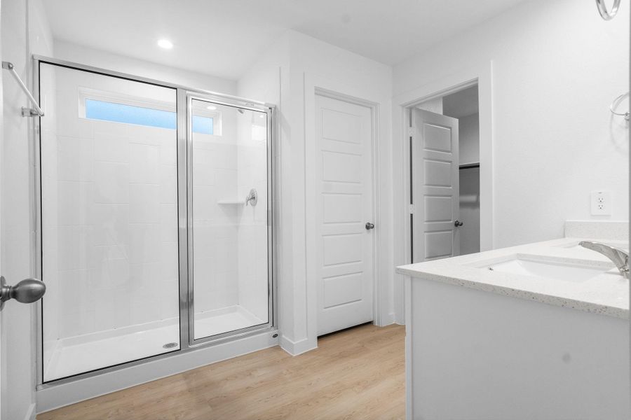 Furnished interior view inside a new home in Riverwood Ranch, Angleton (Image 8).