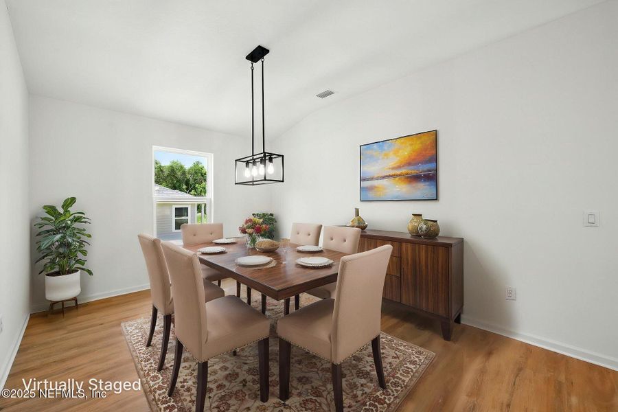 Furnished interior view inside a new home in , Satsuma (Image 11).