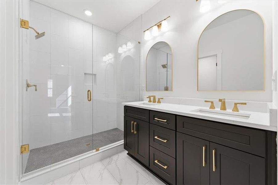 Furnished interior view inside a new home in , Emerson (Image 9). Furnished interior view inside a new home in , Emerson (Image 9).