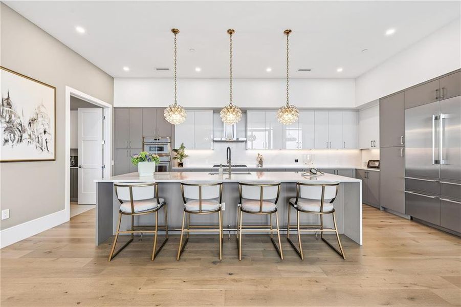 Furnished interior view inside a new home in The Dillon Buckhead, Atlanta (Image 21). Furnished interior view inside a new home in The Dillon Buckhead, Atlanta (Image 21).