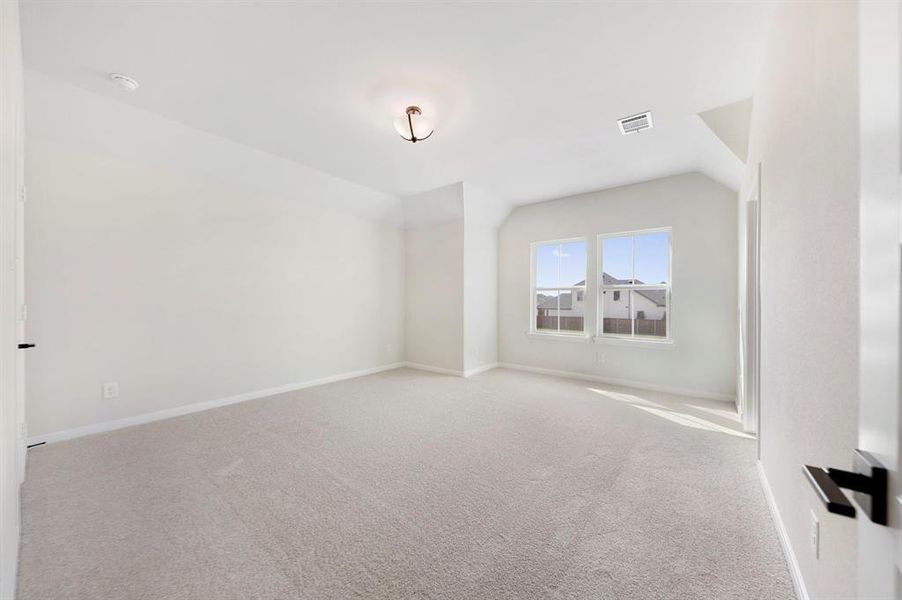 One of several nicely sized secondary bedrooms in our wonderful 4204 plan.