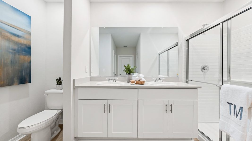 Representative furnished interior of a home built from the Holly by Taylor Morrison in Cove at Coasterra, Palmetto (Image 15).