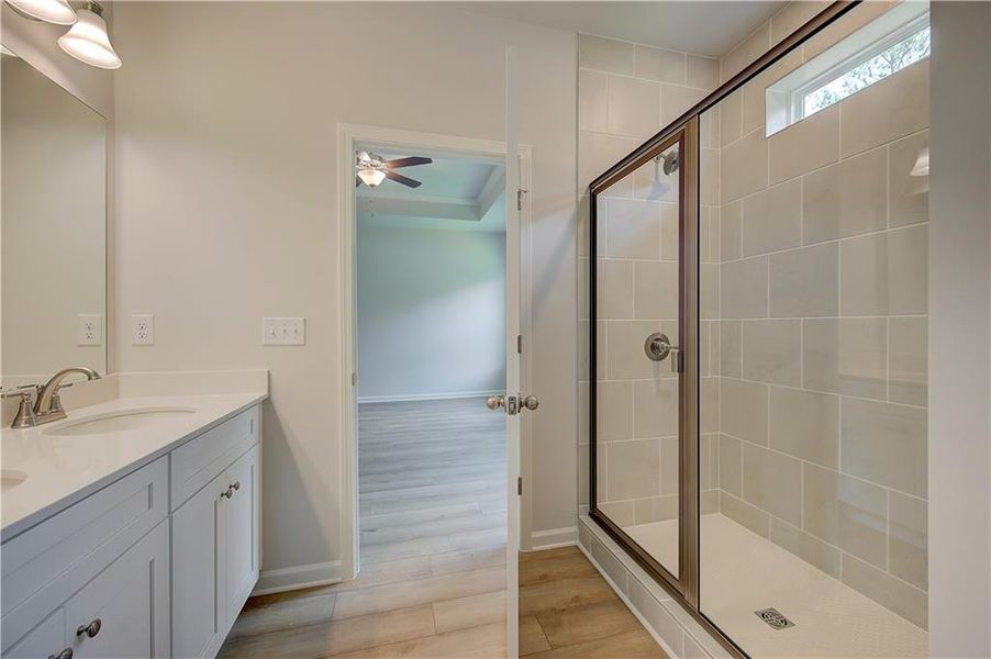 Furnished interior view inside a new home in Daybreak, Newnan (Image 11).