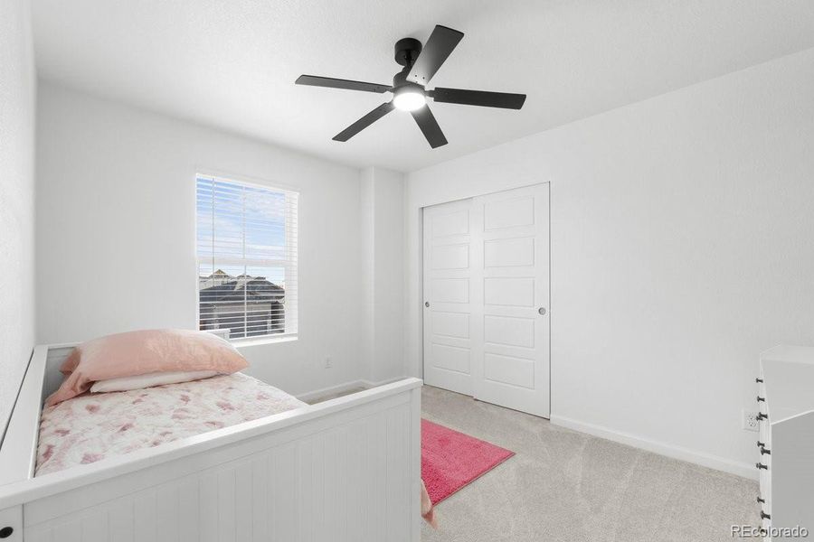 Furnished interior view inside a new home in The Aurora Highlands Town Collection, Aurora (Image 4). Furnished interior view inside a new home in The Aurora Highlands Town Collection, Aurora (Image 4).