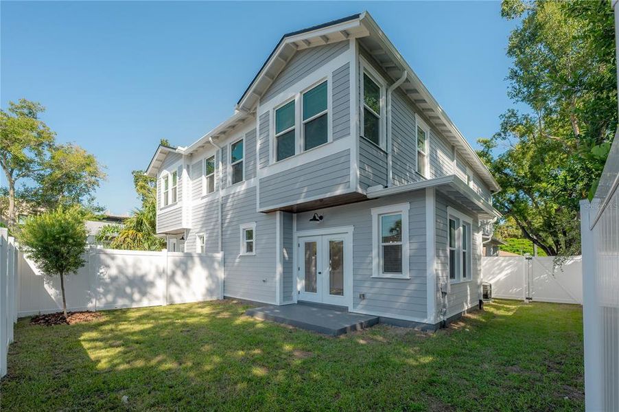Exterior details and patio area of a home in , Tampa (Image 28). Exterior details and patio area of a home in , Tampa (Image 28).