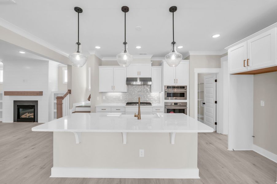 Representative furnished interior of a home built from the The Wisteria by RobuckHomes in East & Mason, Wilmington (Image 54).