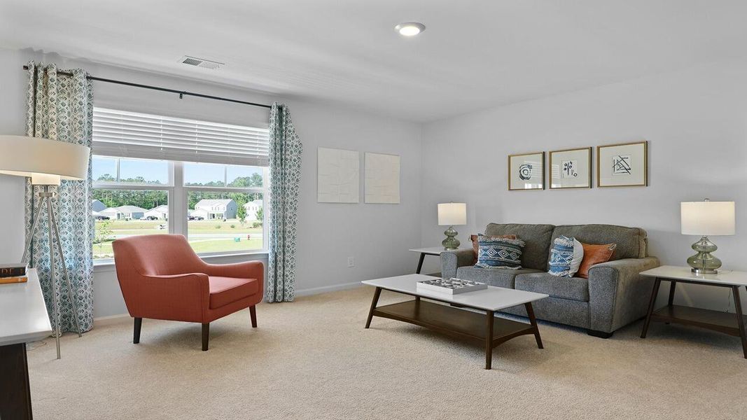 Furnished interior view inside a new home in Carolina Groves, Moncks Corner (Image 35).