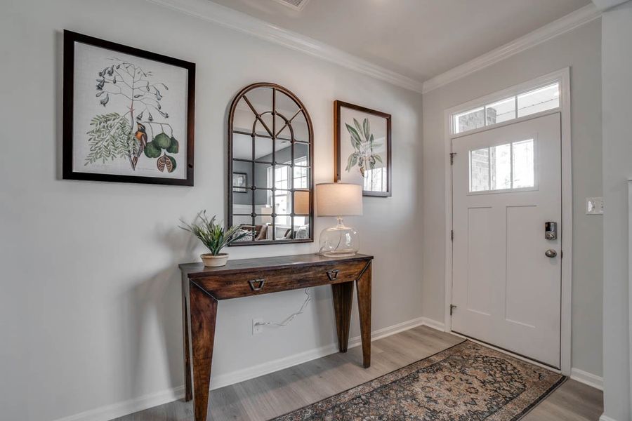 Representative furnished interior of a home built from the HAYDEN by D.R. Horton in Hartmann Crossing, Lebanon (Image 4).