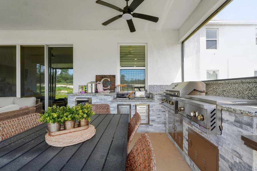 Exterior details and patio area of a home in Waterford, Brooksville (Image 4).