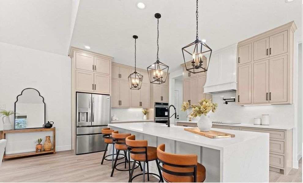 Furnished interior view inside a new home in , Conroe (Image 6).