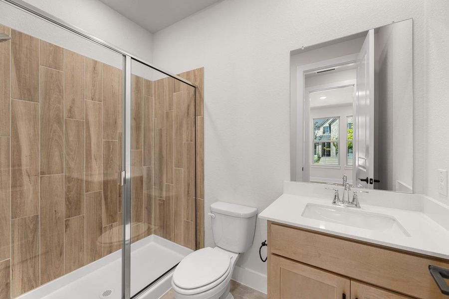 Furnished interior view inside a new home in Union Park, Little Elm (Image 14).