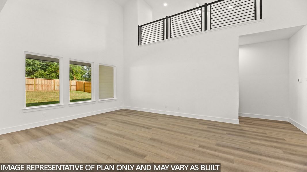 Representative unfurnished interior of a home built from the Tourmaline by D.R. Horton in Mill Creek Estates, Magnolia (Image 16).