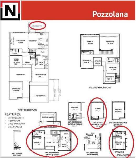 2D floor plan layout of this home in Sienna Village of Anderson Springs 50', Missouri City, TX (Image 5). 2D floor plan layout of this home in Sienna Village of Anderson Springs 50', Missouri City, TX (Image 5).
