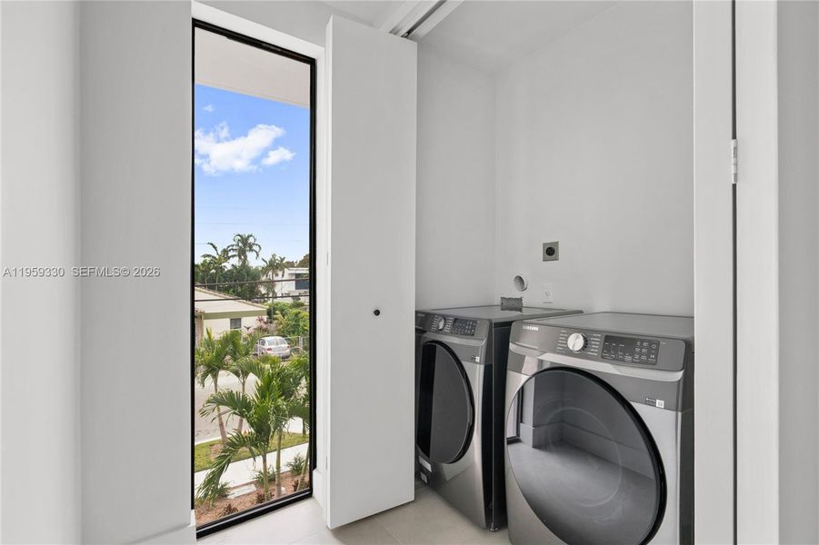 Furnished interior view inside a new home in , Miami (Image 6).
