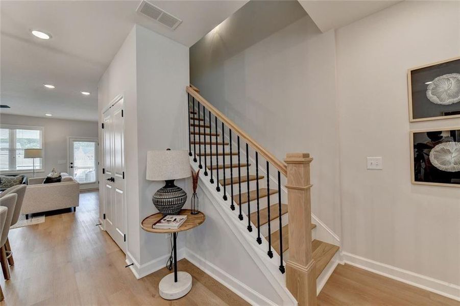 Furnished interior view inside a new home in East Park Village, Kennesaw (Image 13). Furnished interior view inside a new home in East Park Village, Kennesaw (Image 13).