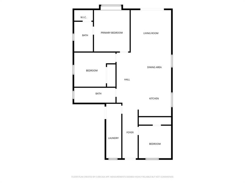 View of floor plan / room layout