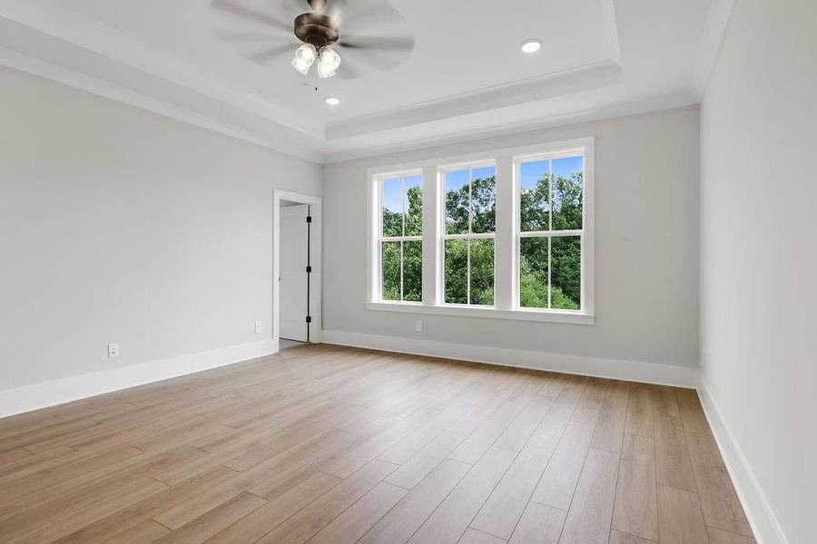 Spacious, unfurnished interior of a new home in Echo Park, Suwanee (Image 19). Spacious, unfurnished interior of a new home in Echo Park, Suwanee (Image 19).