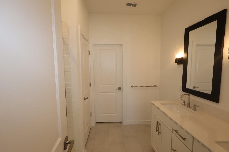 Furnished interior view inside a new home in Aspire at Ashland, Angleton (Image 6).