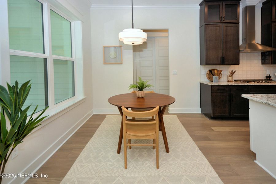 Furnished interior view inside a new home in , Fernandina Beach (Image 3).