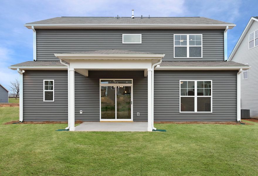 Representative exterior photo of a completed home built from the The McKee Manor by Cothran Homes in Holly Ridge, Greenville, SC (Image 29). Representative exterior photo of a completed home built from the The McKee Manor by Cothran Homes in Holly Ridge, Greenville, SC (Image 29).