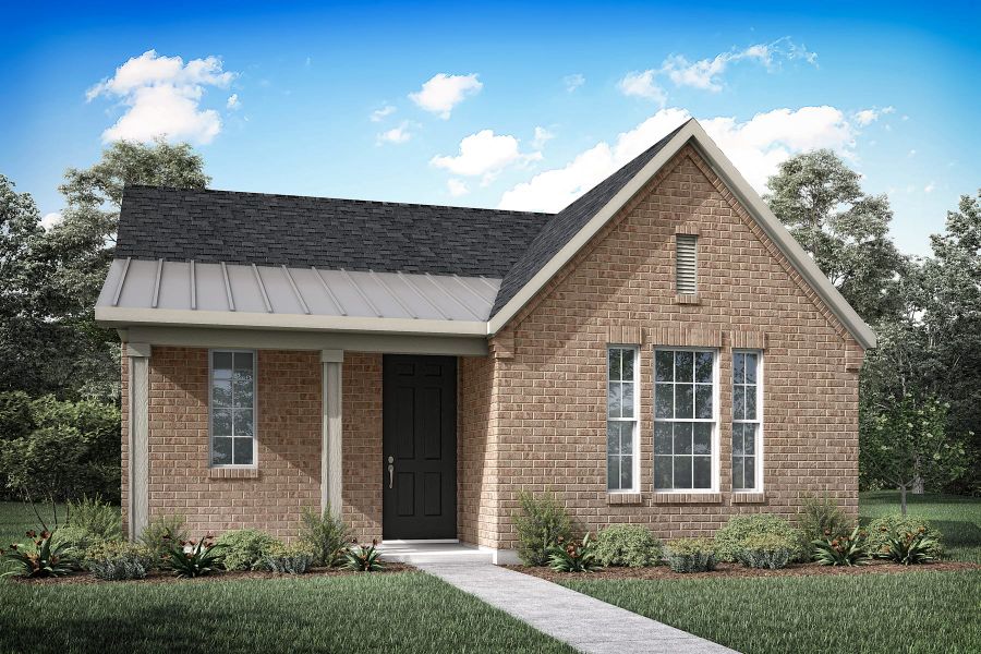 Representative exterior photo of a completed home built from the Chaise by Tri Pointe Homes in Painted Tree, McKinney, TX (Image 4). Representative exterior photo of a completed home built from the Chaise by Tri Pointe Homes in Painted Tree, McKinney, TX (Image 4).