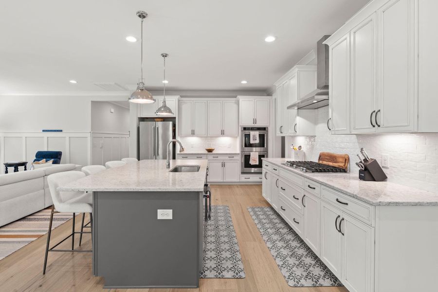 Furnished interior view inside a new home in , Huger (Image 25).