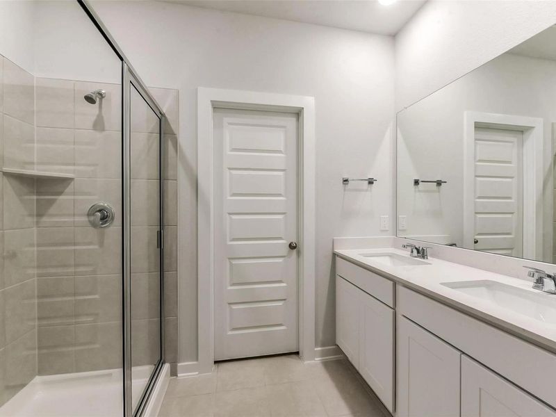 Furnished interior view inside a new home in The Villages at WestPointe, Dayton (Image 8).