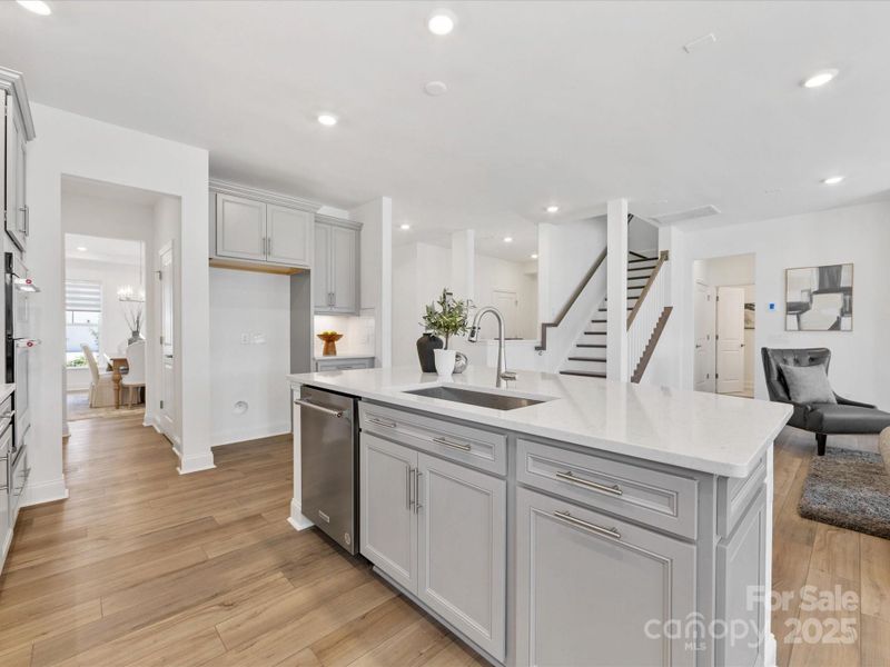 Furnished interior view inside a new home in Cannon Run, Concord (Image 39).