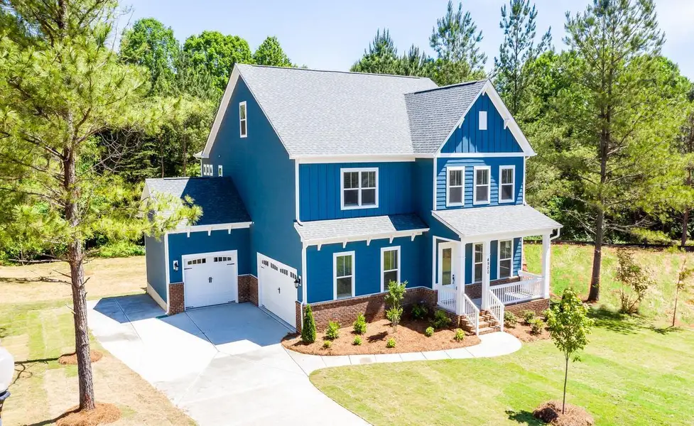 Representative exterior photo of a completed home built from the Pinehurst by Greybrook Homes in Edmunds Farm, Clover, SC (Image 26).