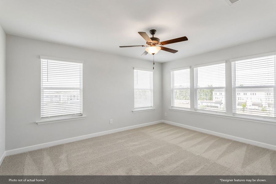 Spacious, unfurnished interior of a new home in Renaissance at White Oak, Garner (Image 21).