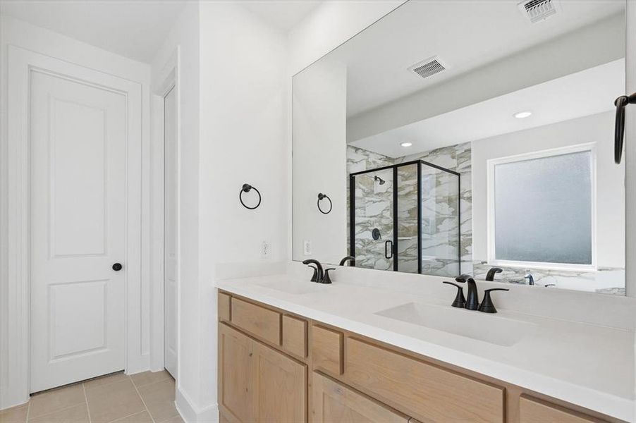 Furnished interior view inside a new home in Mantua Point, Van Alstyne (Image 11).