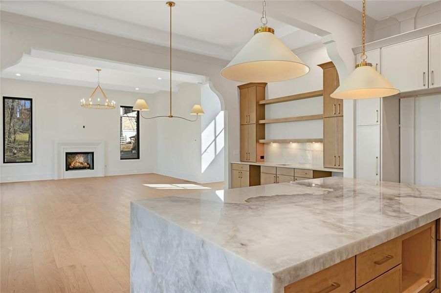 Furnished interior view inside a new home in , Alpharetta (Image 33).