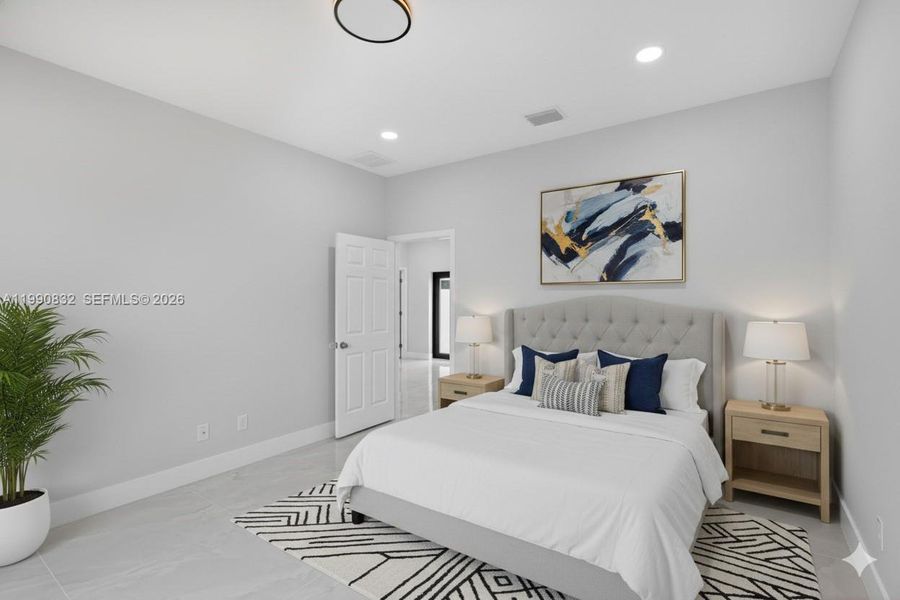 Furnished interior view inside a new home in , Lehigh Acres (Image 40).