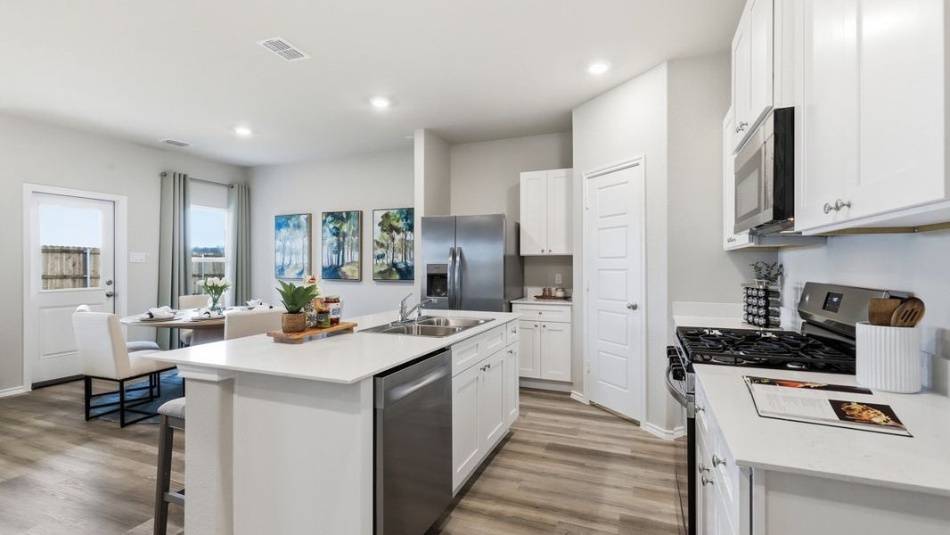 Furnished interior view inside a new home in Longhorn Estates, Fort Worth (Image 23).