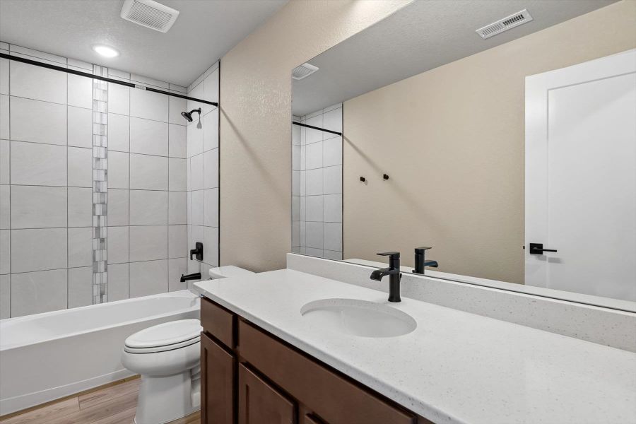 Furnished interior view inside a new home in Pony Park, Colorado Springs (Image 4).