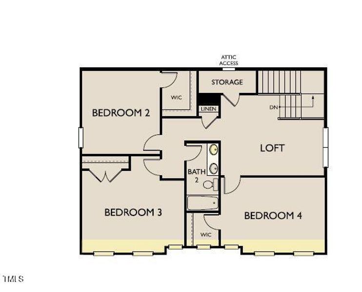 CMSF 246 2nd floor plan