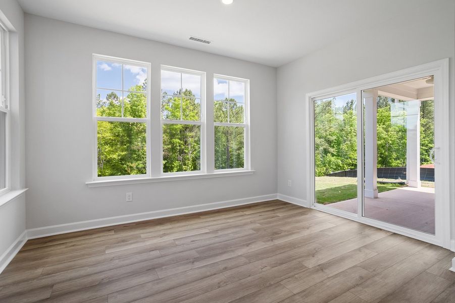 Spacious, unfurnished interior of a new home in Sweetbrier, Durham (Image 25). Spacious, unfurnished interior of a new home in Sweetbrier, Durham (Image 25).