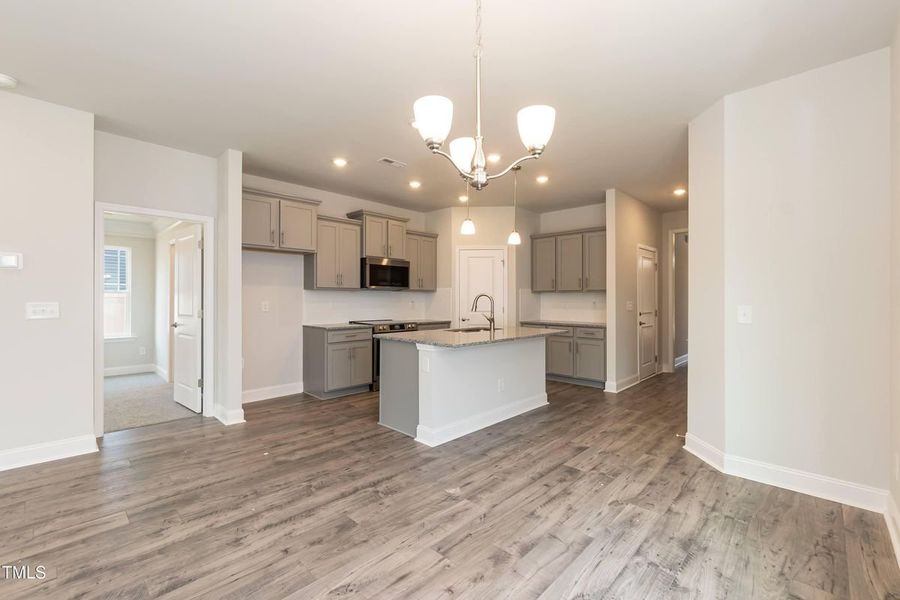 Representative furnished interior of a home built from the 2709 by Adams Homes in The Grove at Ballard, Jacksonville (Image 10).