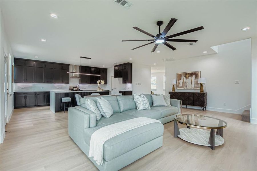 Furnished interior view inside a new home in , Kaufman (Image 9). Furnished interior view inside a new home in , Kaufman (Image 9).