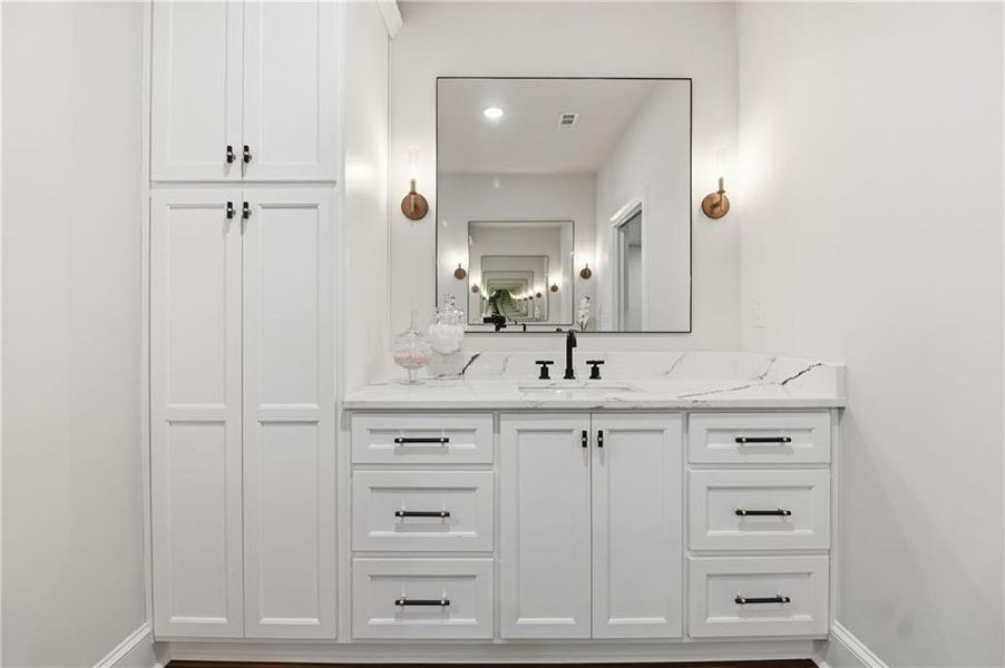 Furnished interior view inside a new home in , Acworth (Image 16).