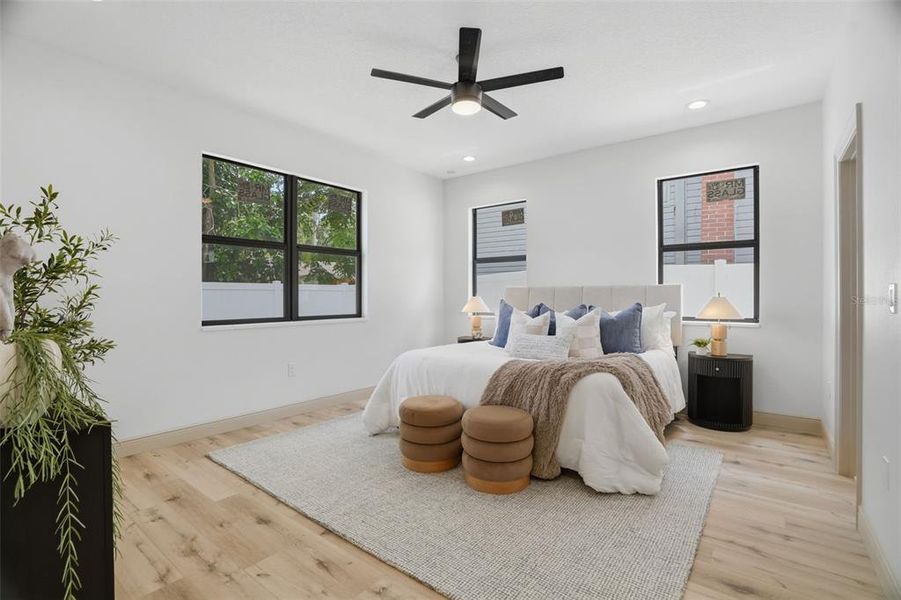 Furnished interior view inside a new home in , Tampa (Image 34).