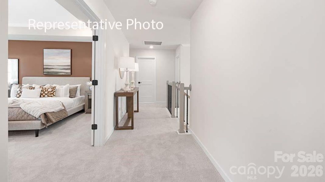 Furnished interior view inside a new home in Sanctuary at Southgate, Indian Trail (Image 21).